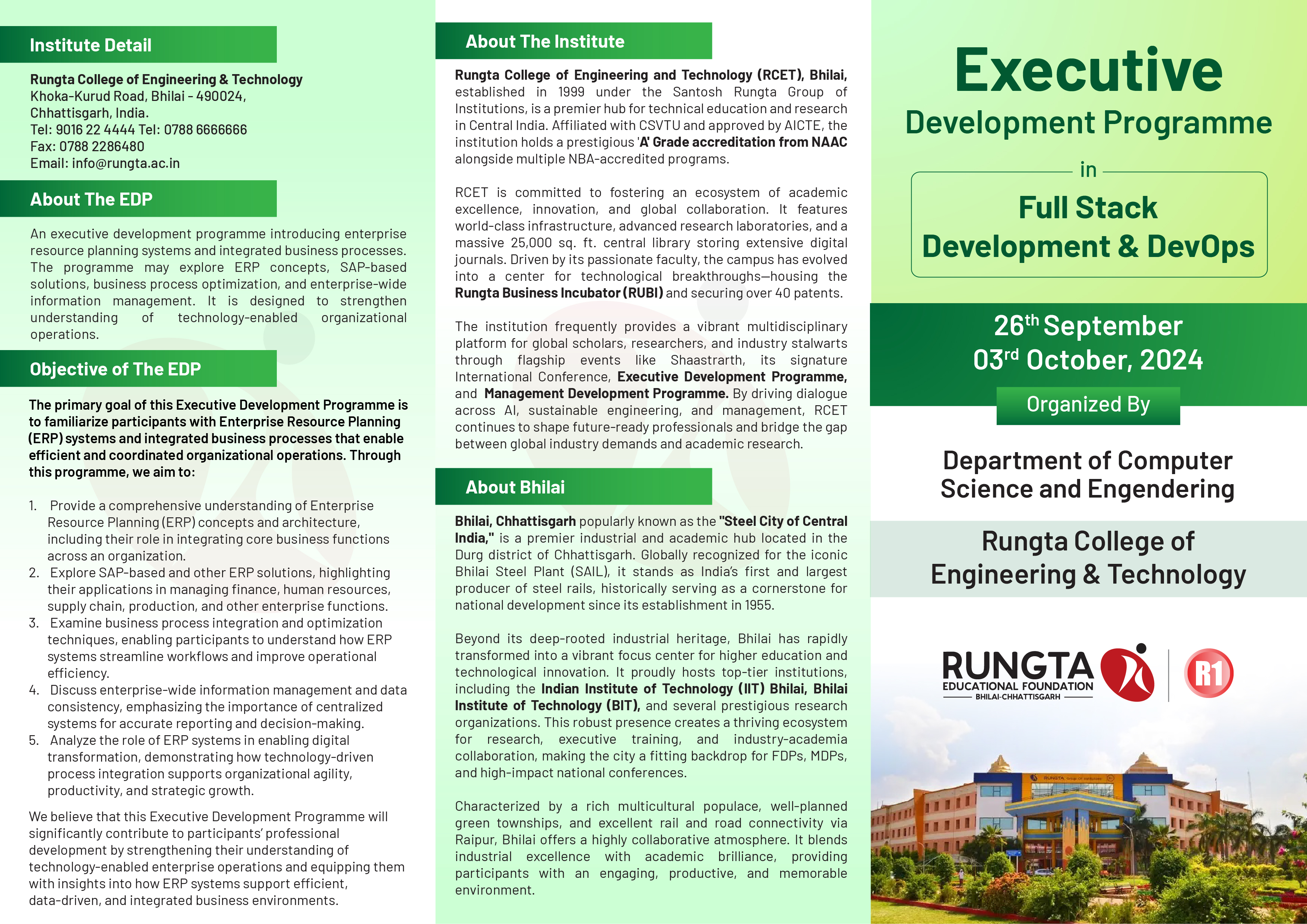 Executive Development Program in Full Stack Development & DevOps